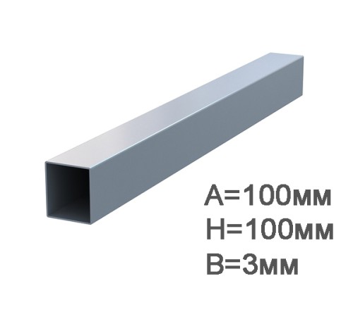 Профильная труба 100х100х3мм